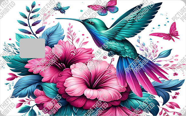 Bank  Card Sticker-BC-1818